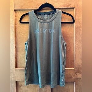 Peloton Tank Top Olive Green Size S